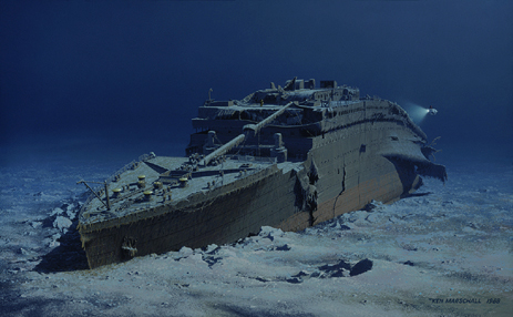 Vos peintures préférées de Ken Marschall Wreckage_T1988g1_KM